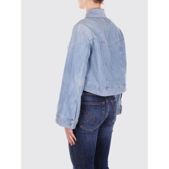 Dondup Jacket Woman Blue - Picture 2 of 3